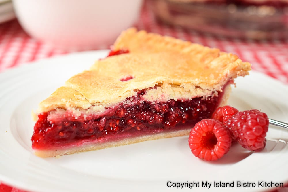 Double-crusted Raspberry Pie