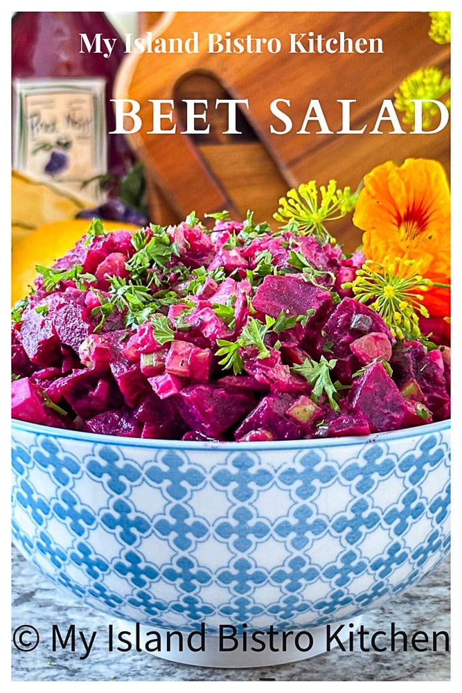 Salad Made with Beets