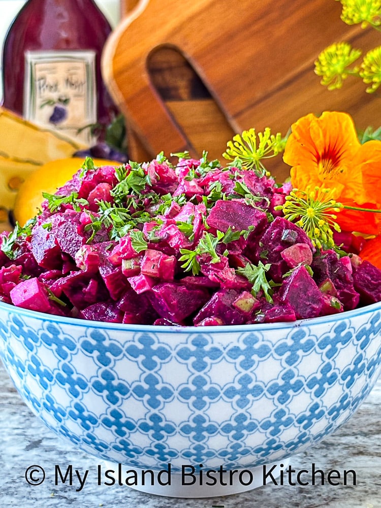 Bowl of Cooked Beets