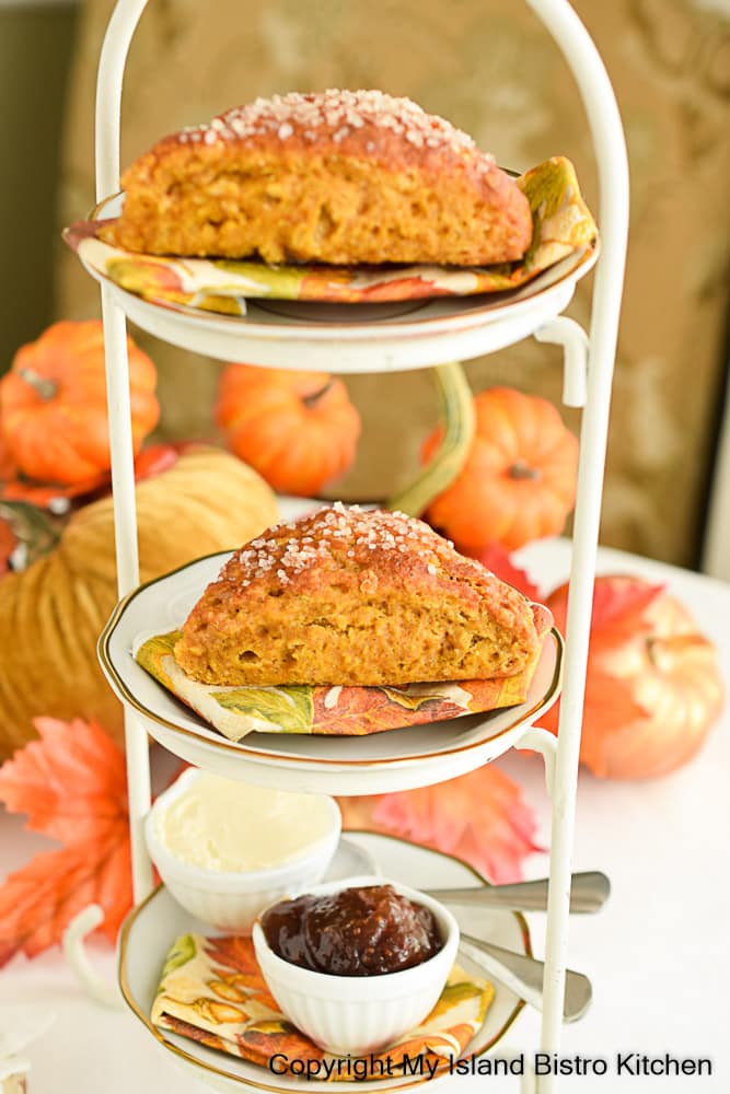 Curate Stand with Scones for One along with Jam and Double Cream