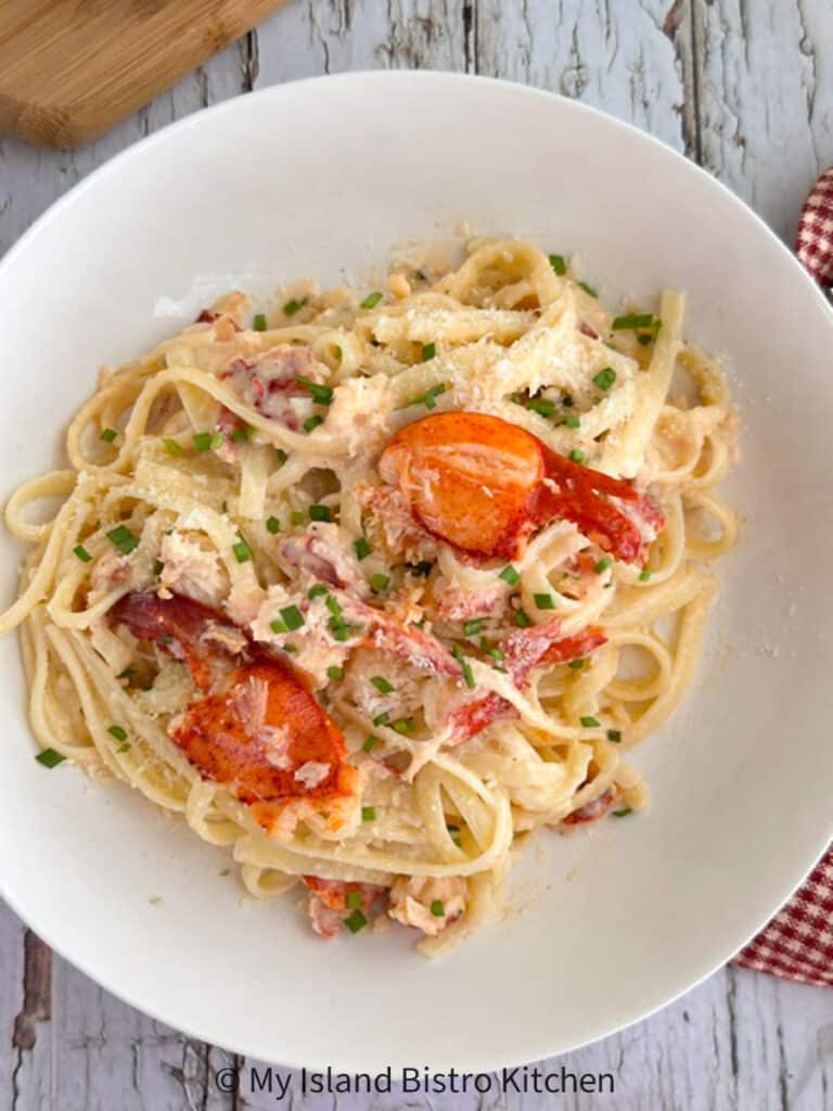 Bowl of Pasta with Lobster